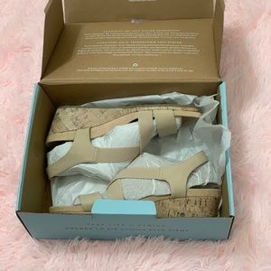 Brand New life stride Wedge Sandals - size 9